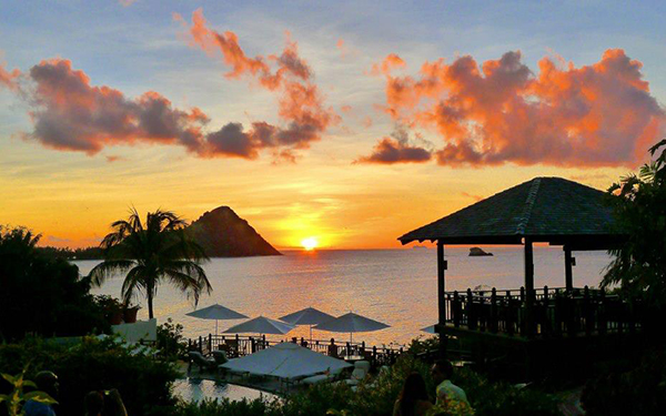 Sunset St Lucia The BodyHoliday